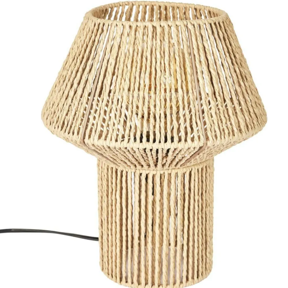 Pleciona lampa stołowa NATURA 33 cm * HowHomely Hot