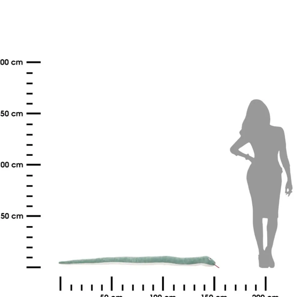 Pluszowy wąż 150 cm Acka