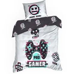 Pościel młodzieżowa KID 16 gamer 140x200 cm
