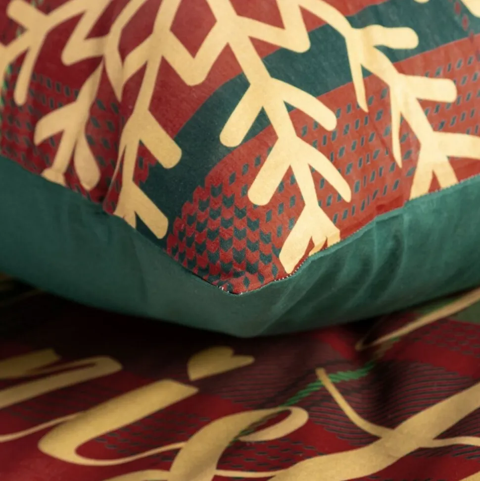 Pościel świąteczna ESTRELLA 160X200 cm bawełna