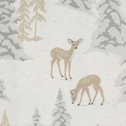 Pościel świąteczna FAWN 220X200 cm bawełna