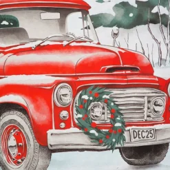 Pościel świąteczna XMAS 220X200 cm bawełna