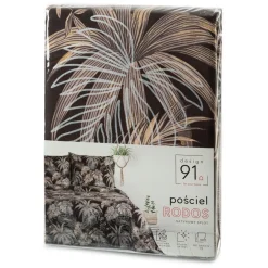 Pościel RODOS 140x200 cm egzotyczne liście * EUROFIRANY B.B. Choczyńscy Sp.J. Discount