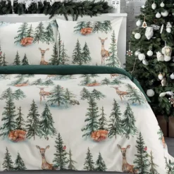 Pościel świąteczna DEER 160X200 cm bawełna * EUROFIRANY B.B. Choczyńscy Sp.J. Clearance