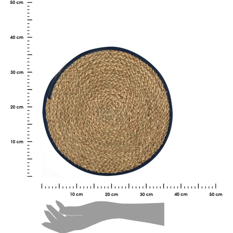 Podkładka na stół 38 cm Gaia Blue
