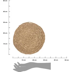 Podkładka na stół boho 30 cm włókno kukurydziane
