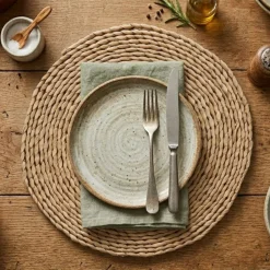 Podkładka na stół boho 30 cm włókno kukurydziane