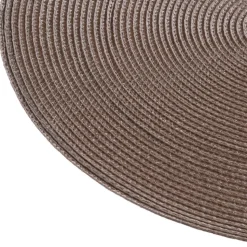 Podkładka na stół Braid taupe okrągła