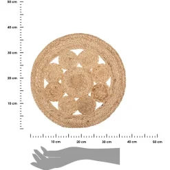 Podkładka na stół Lace jutowa 38 cm