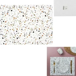 Podkładka NEPO z motywem terrazzo, 40x30 cm