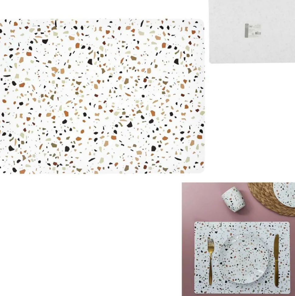 Podkładka NEPO z motywem terrazzo, 40x30 cm