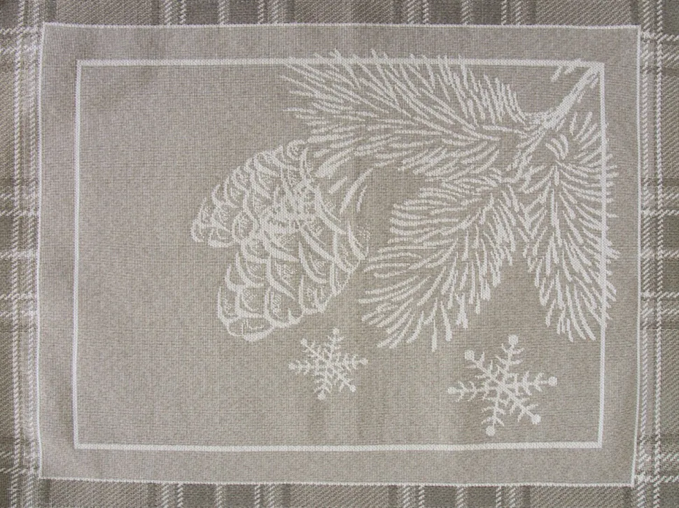 Podkładka świąteczna HOLLY 35x45 gobelinowa