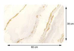 Podkładka łazienkowa Sofer Marmur 39x60 * TENDANCE Discount