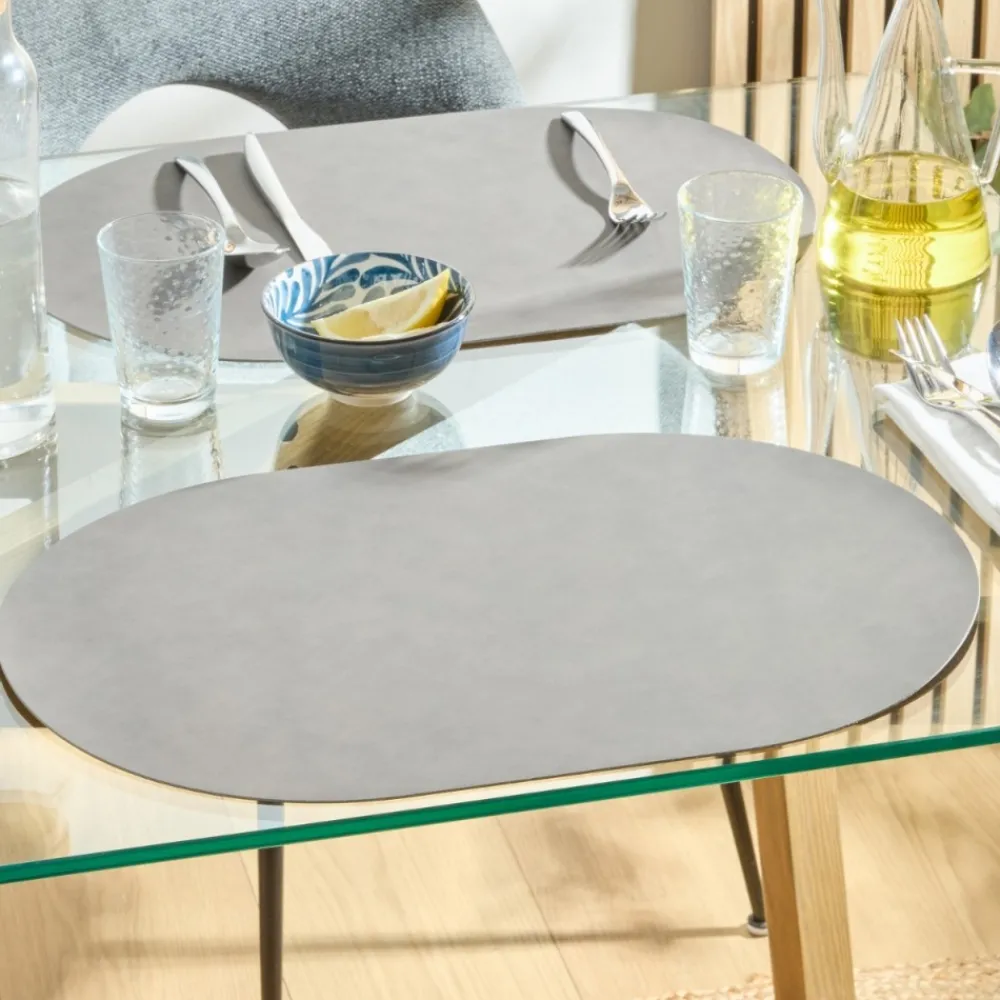 Podkładka dwustronna na stół Kim 49x33 cm czarna * Secret de Gourmet Sale
