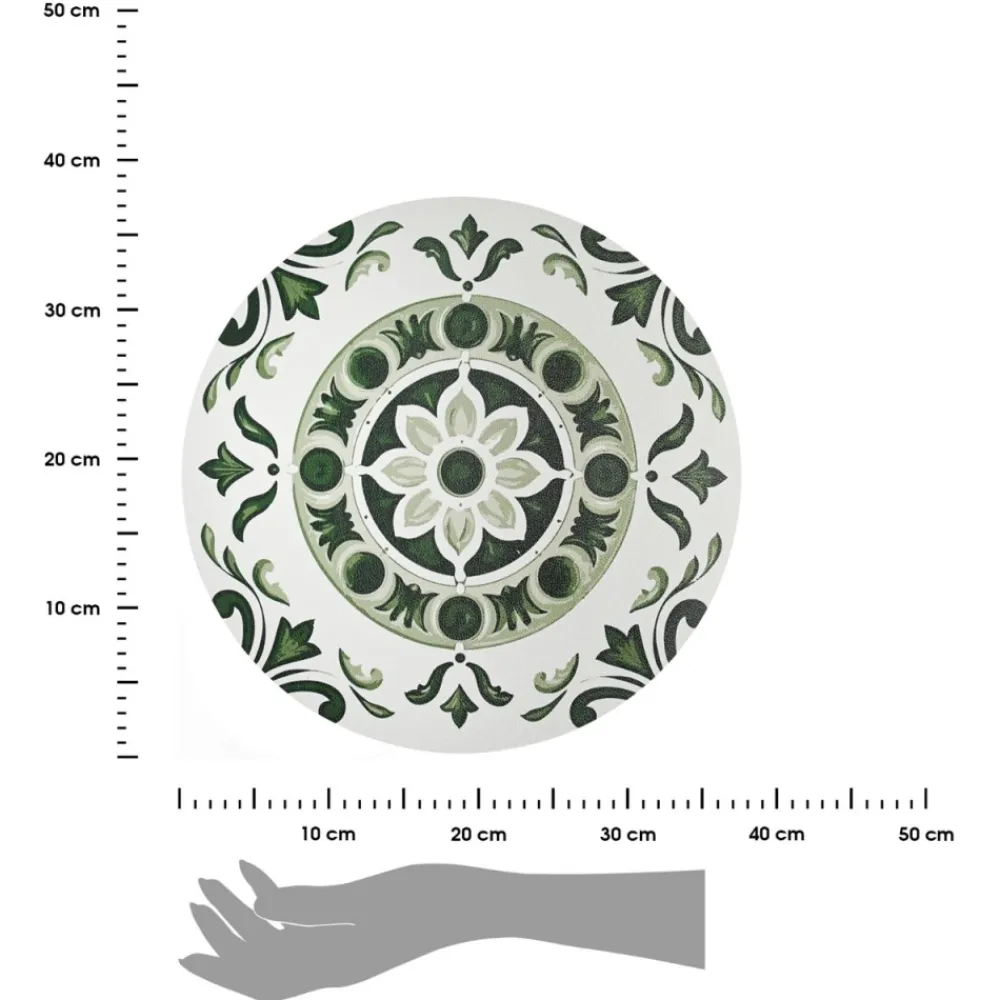 Podkładka na stół 38 cm Heritage Green * Estia Discount