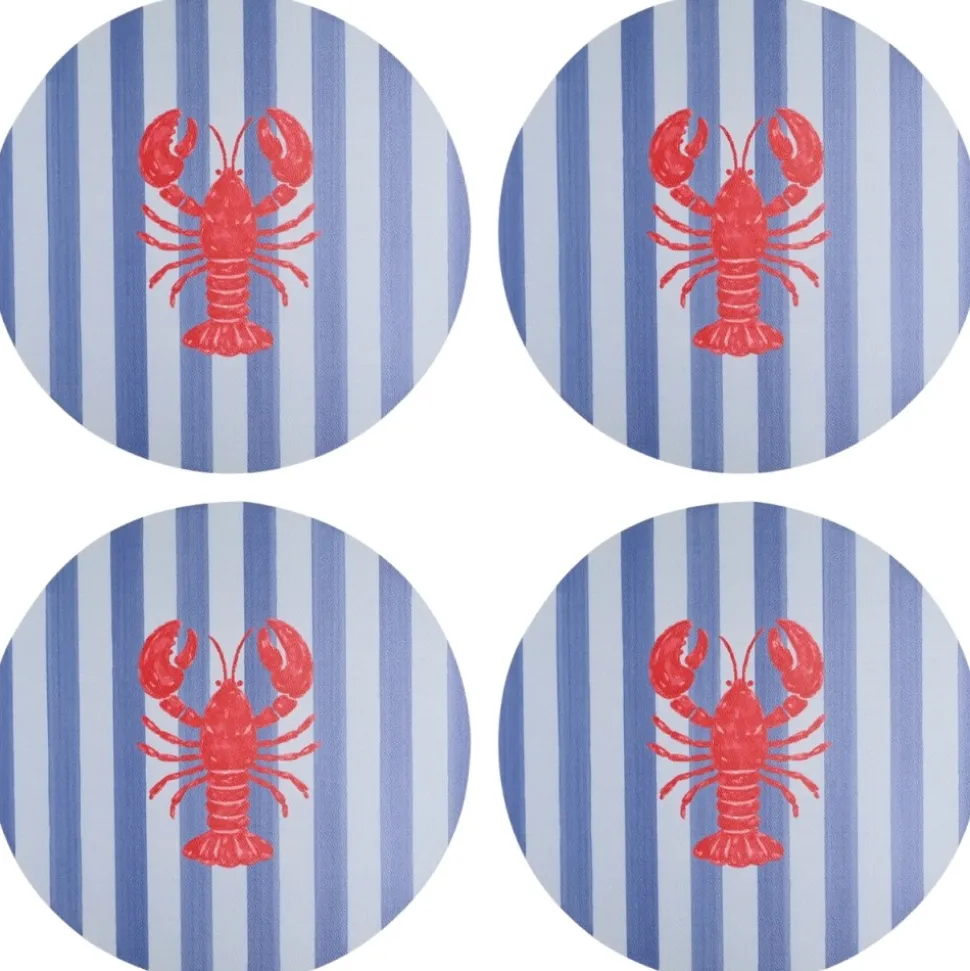 PodkładkI na stół 38 cm 4 szt. Nautical Lobster