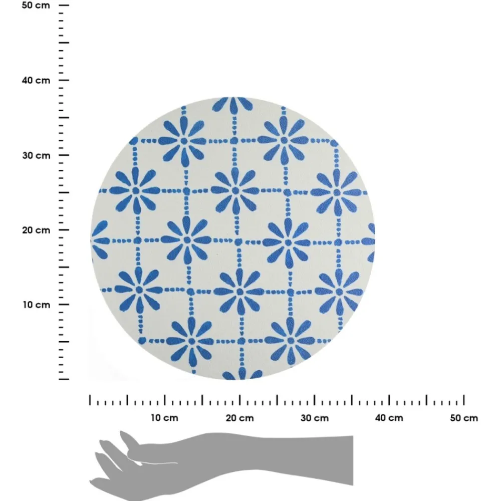 Podkładki na stół 38 cm 4 szt. Aegean Tile * Estia Clearance