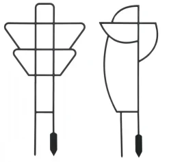 Podpórki do roślin geometryczne 2 szt * HowHomely Hot