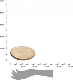 Podstawka drewniana plaster drewna 20 cm
