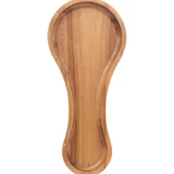 Podstawka pod łyżkę 21,8 cm akacja