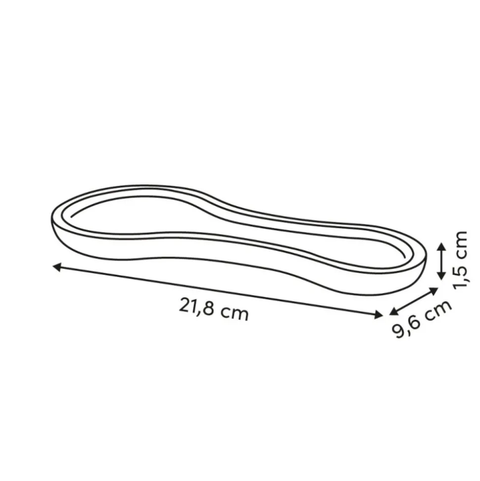 Podstawka pod łyżkę 21,8 cm akacja