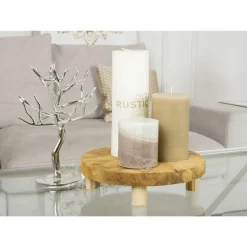 Podstawka z drewna tekowego 30 cm