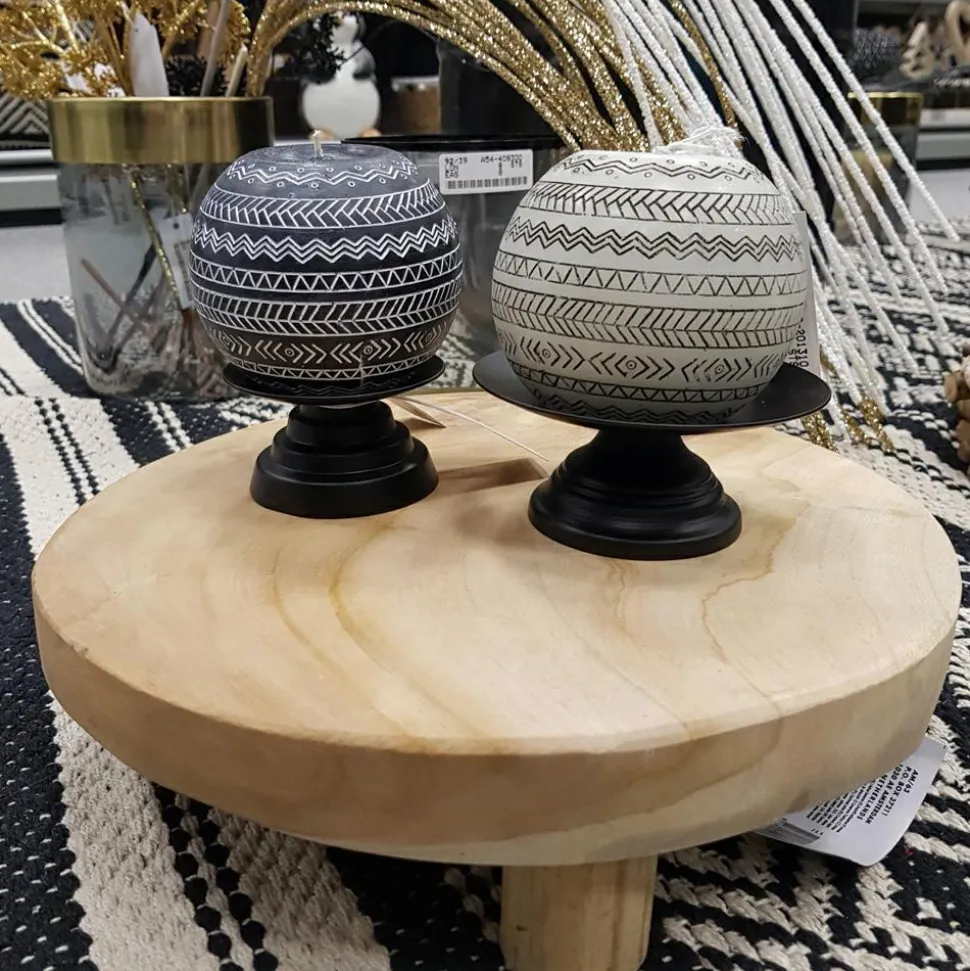 Podstawka z drewna tekowego 30 cm