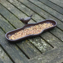 Podłużne poidło z ptaszkiem 29,5 cm * Esschert Design New