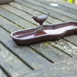 Podłużne poidło z ptaszkiem 29,5 cm * Esschert Design New