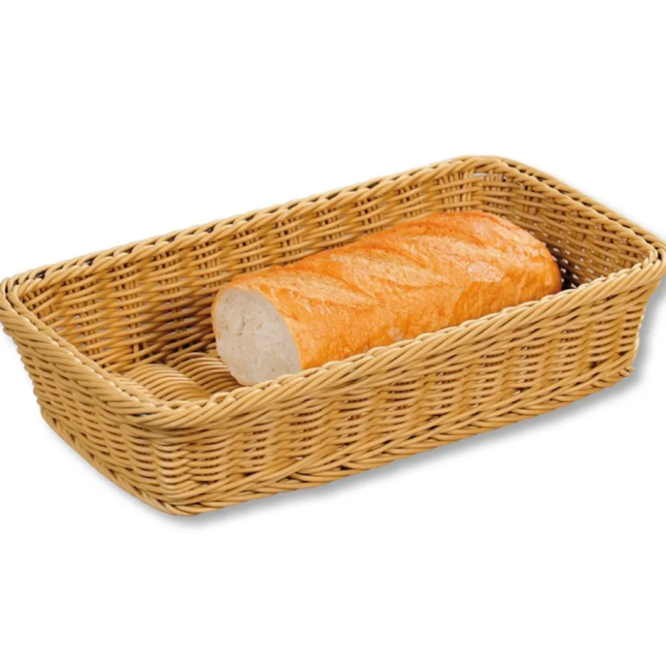 Podłużny koszyk na pieczywo i owoce 35cm