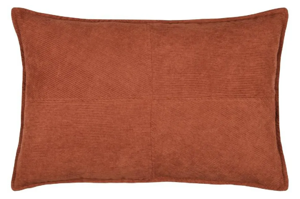 Poduszka DANDY 40x60 czerwona sztruks