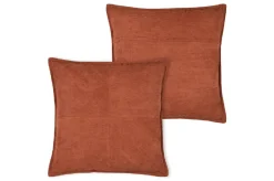 Poduszka DANDY 45x45 czerwona sztruks