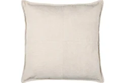 Poduszka DANDY 45x45 jasnobeżowa sztruks