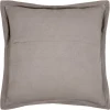 Poduszka ELLIE 45x45 taupe pikowana