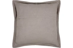 Poduszka ELLIE 45x45 taupe pikowana