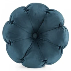 Poduszka FLOWER 41 37x37 cm niebieska