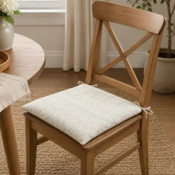 Poduszka na krzesło BALMA LINEN 38x38 cm