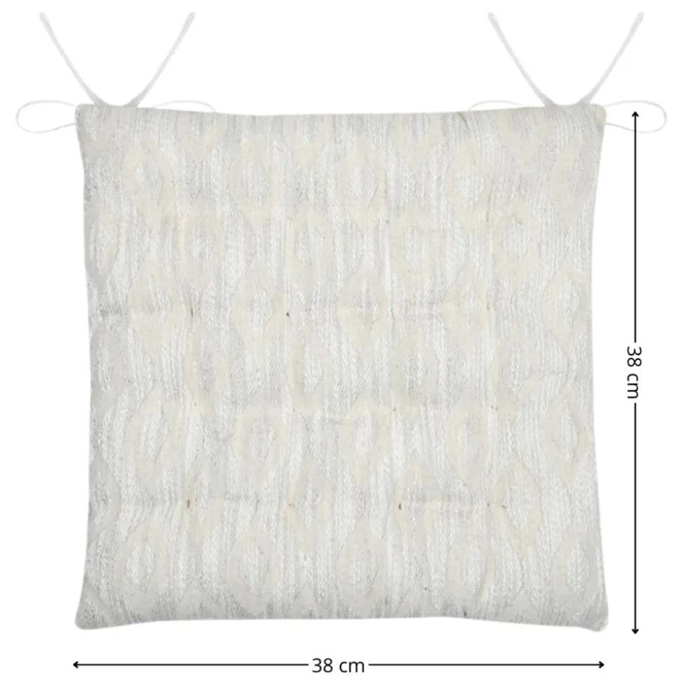 Poduszka na krzesło BALMA LINEN 38x38 cm