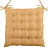 Poduszka na krzesło BEA 40x40 camel pikowana