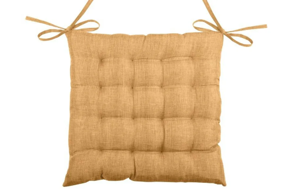 Poduszka na krzesło BEA 40x40 camel pikowana