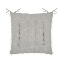 Poduszka na krzesło CLARINE 38x38 falbanki