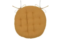 Poduszka na krzesło DUO 38 cm miodowa jasnobeżowa