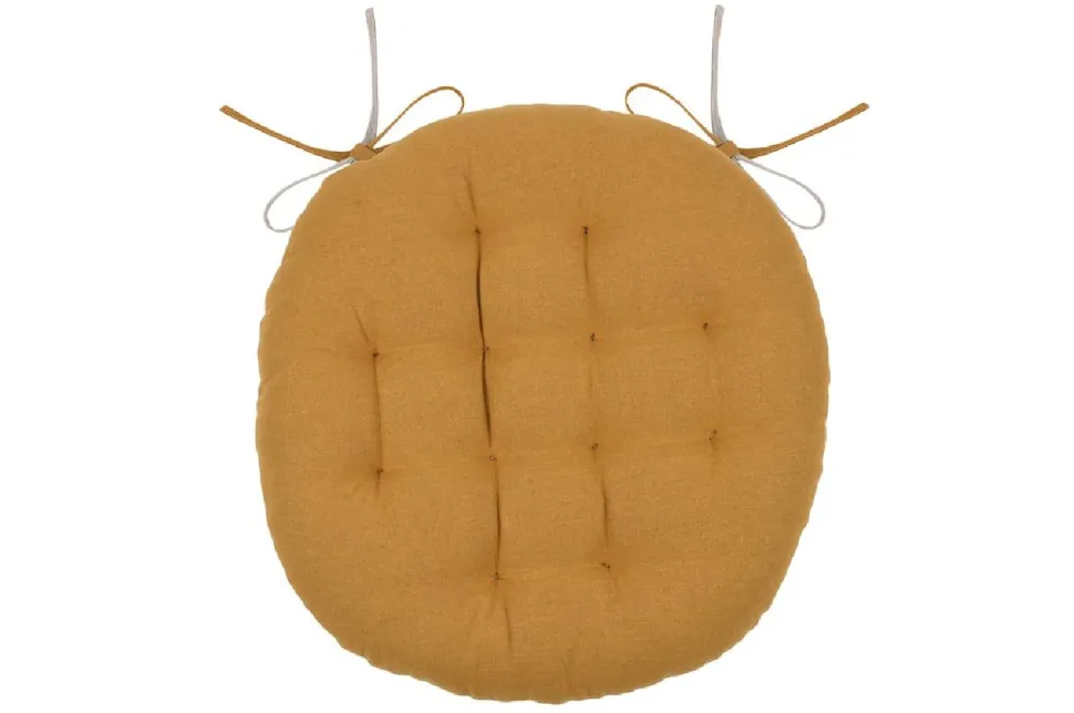 Poduszka na krzesło DUO 38 cm miodowa jasnobeżowa