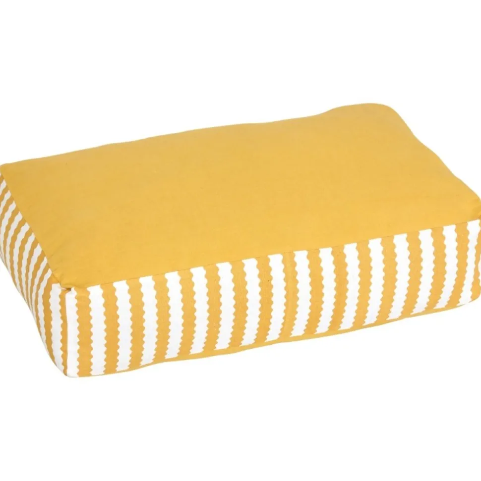 Poduszka na oparcie 60 x 40 cm Poolside żółta