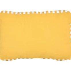 Poduszka na oparcie 60 x 40 cm Poolside żółta
