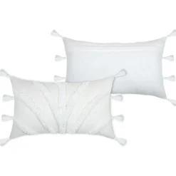 Poduszka BALMA WHITE 30x50 cm frędzle * STOF Clearance