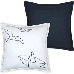Poduszka BORDEMER WHITE 50x50 cm * STOF New