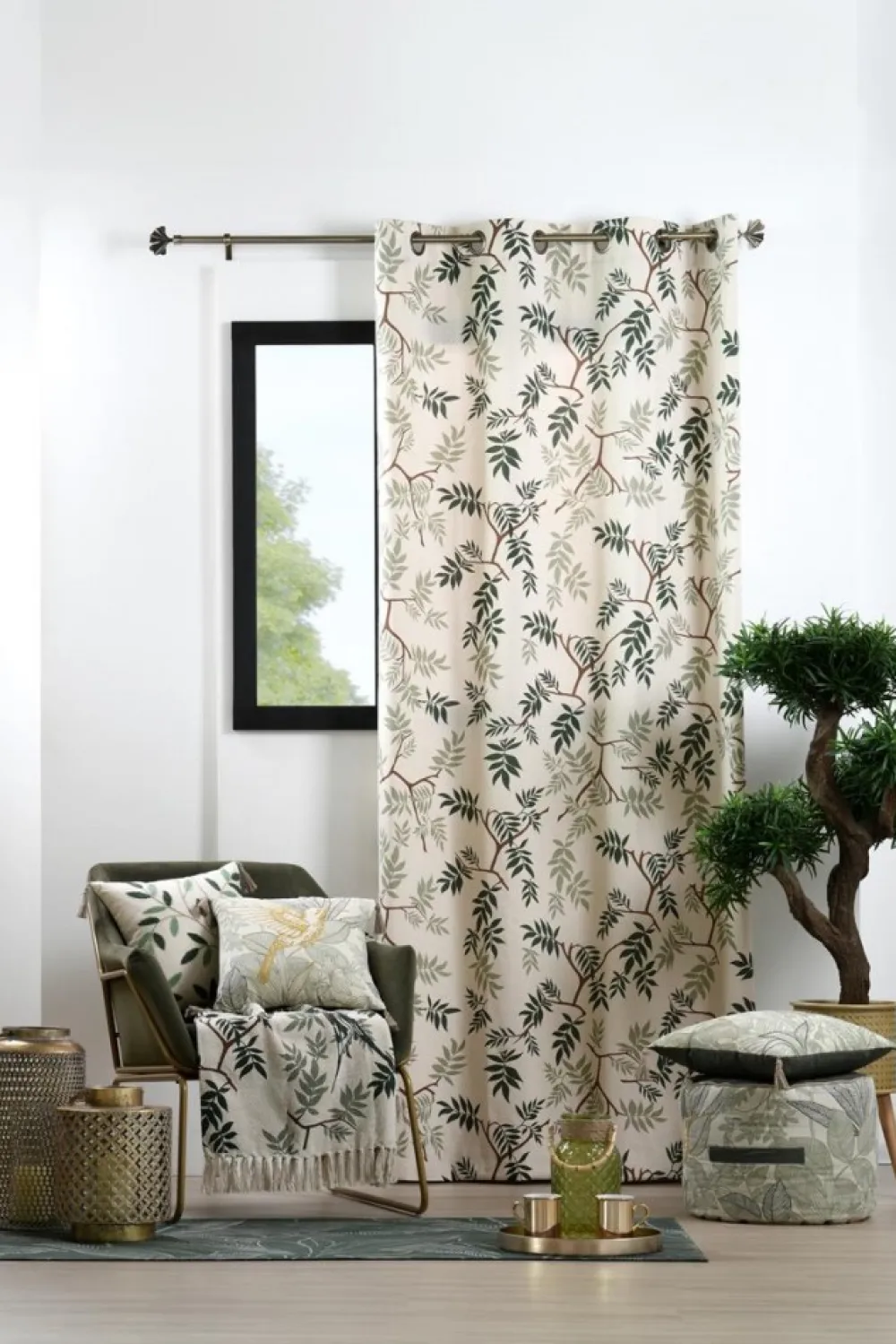 Poduszka BOTANYS GOLD 40x40 ptak * STOF Hot