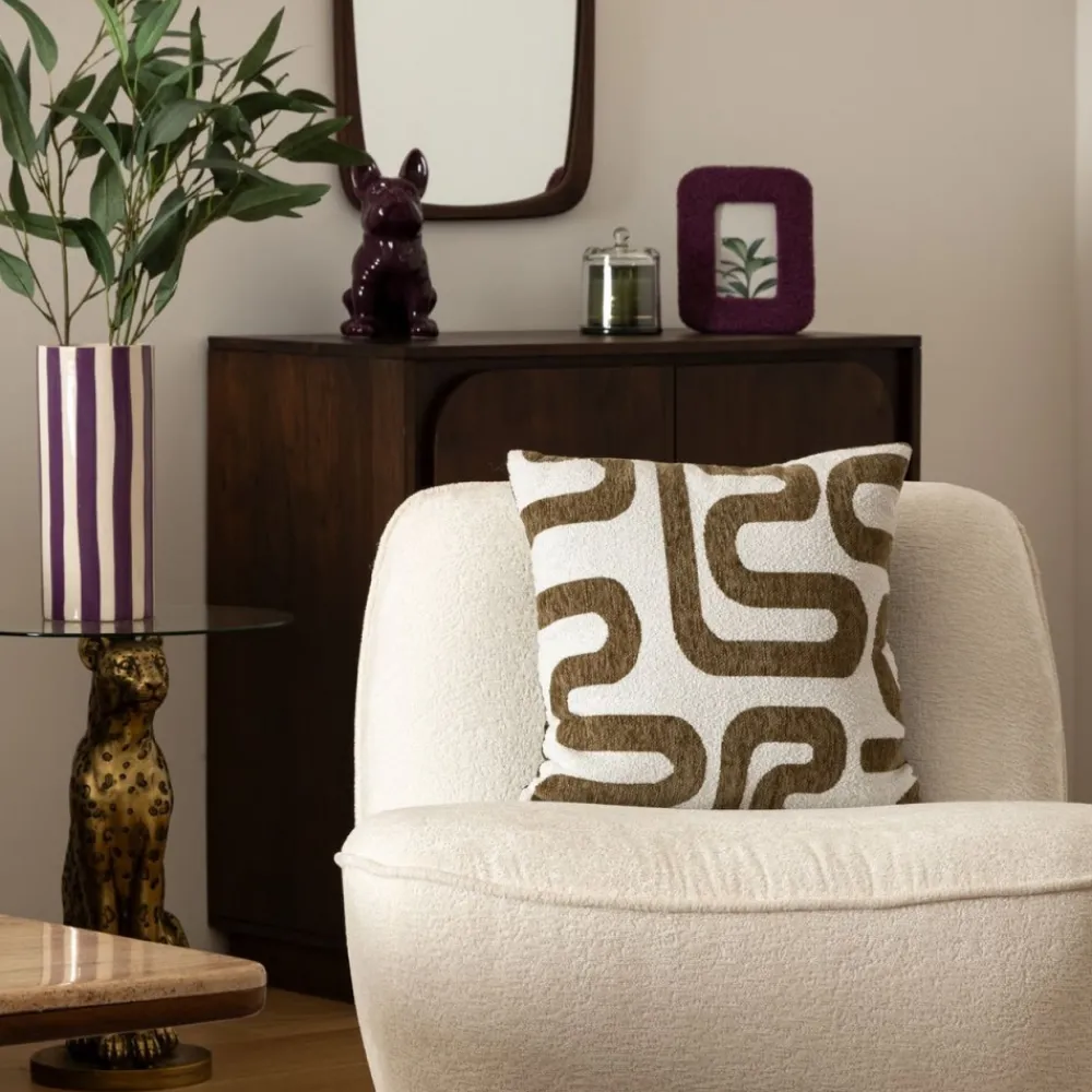Poduszka dekoracyjna Safina 40X40 khaki * Atmosphera Clearance