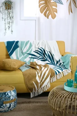 Poduszka na krzesło ALOHA 38x38 liście * STOF Clearance